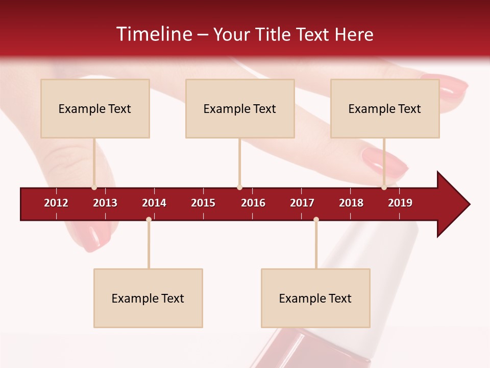 Luxury Purity Fingernail PowerPoint Template