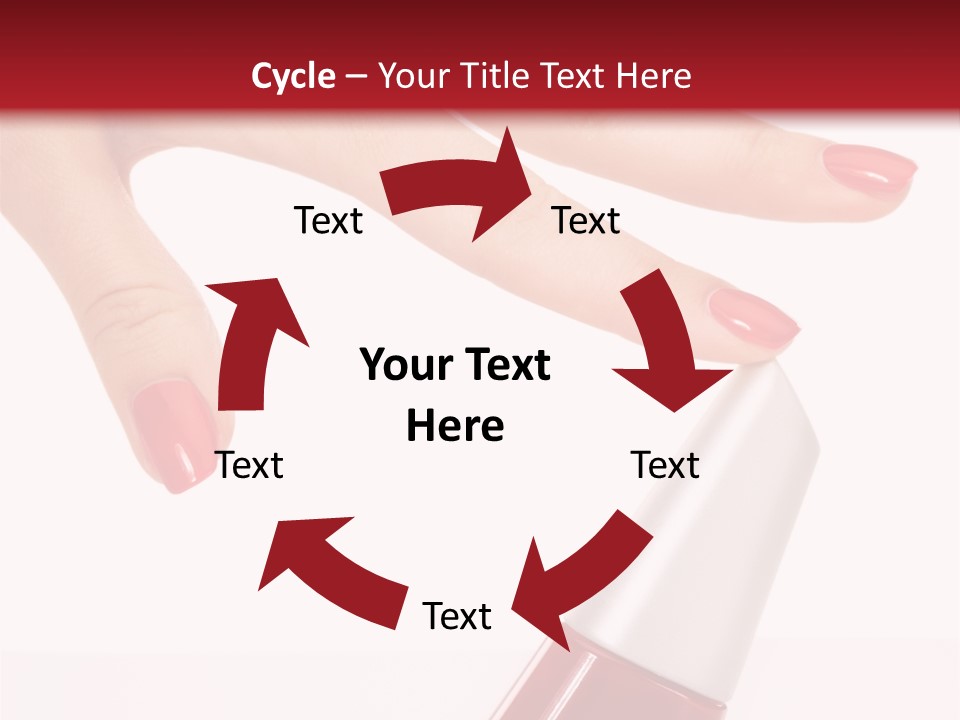 Luxury Purity Fingernail PowerPoint Template