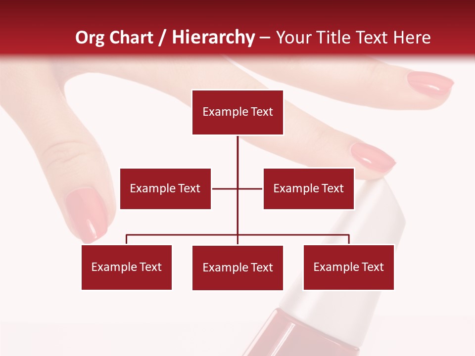 Luxury Purity Fingernail PowerPoint Template