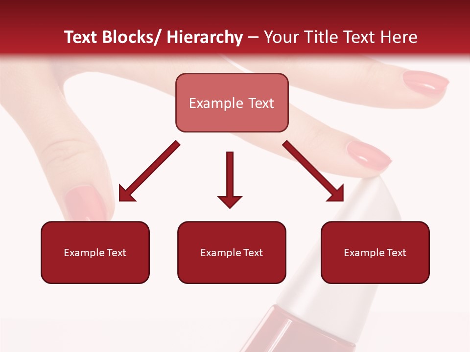 Luxury Purity Fingernail PowerPoint Template