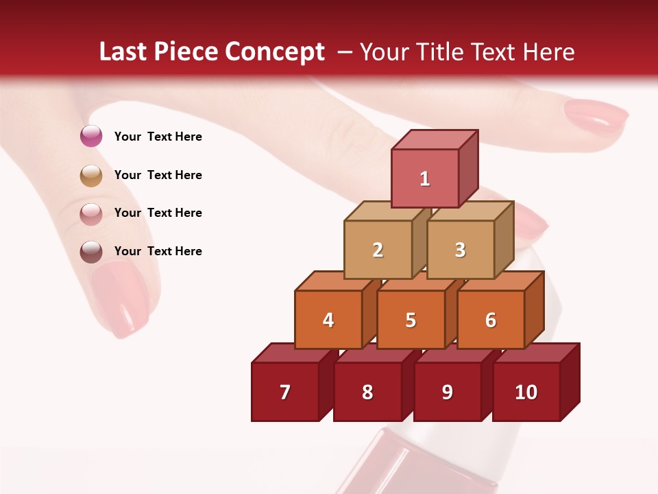 Luxury Purity Fingernail PowerPoint Template