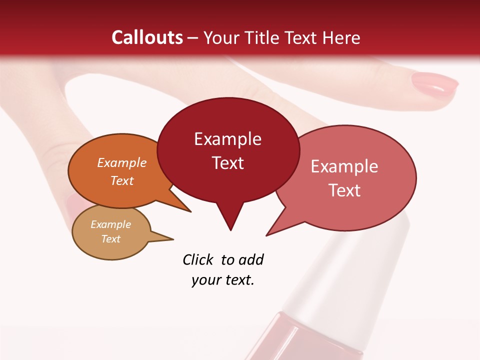 Luxury Purity Fingernail PowerPoint Template