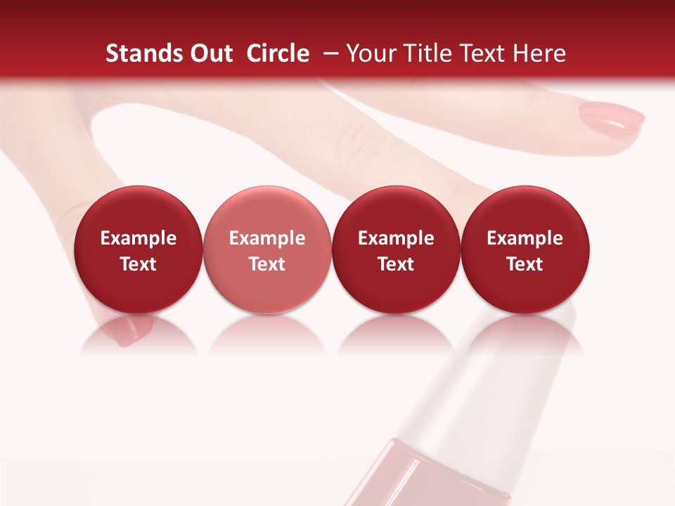 Luxury Purity Fingernail PowerPoint Template