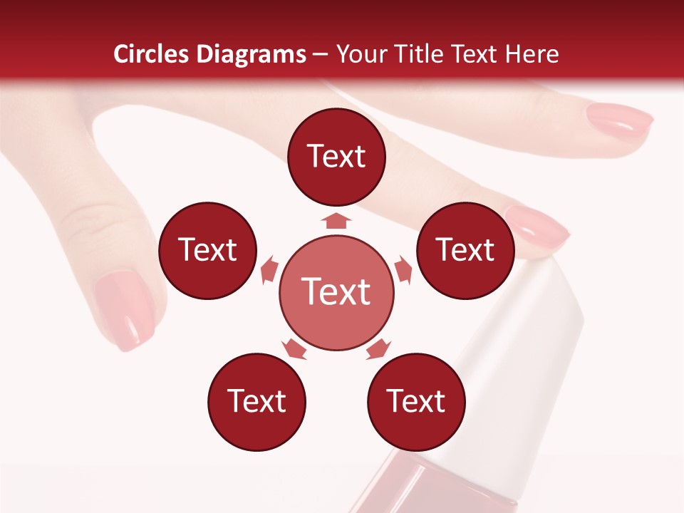 Luxury Purity Fingernail PowerPoint Template