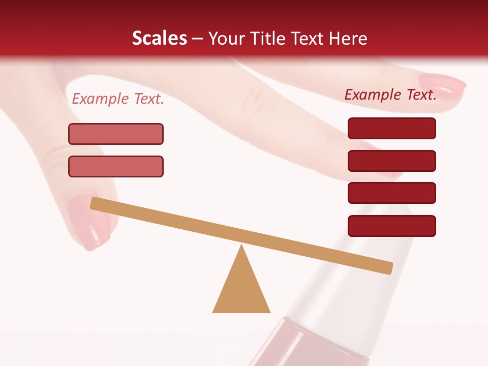 Luxury Purity Fingernail PowerPoint Template