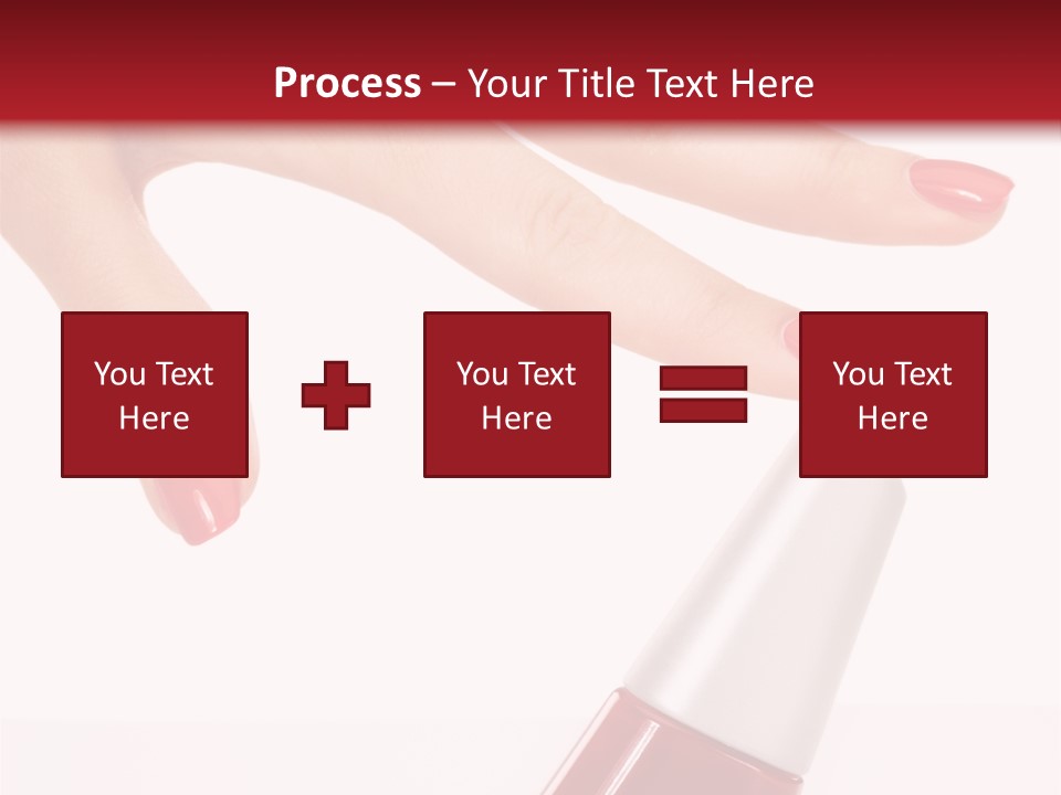 Luxury Purity Fingernail PowerPoint Template