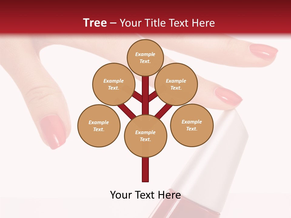 Luxury Purity Fingernail PowerPoint Template