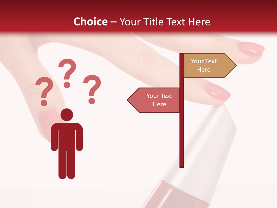 Luxury Purity Fingernail PowerPoint Template