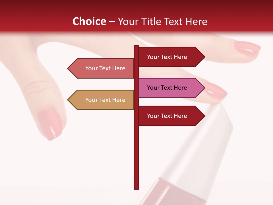 Luxury Purity Fingernail PowerPoint Template