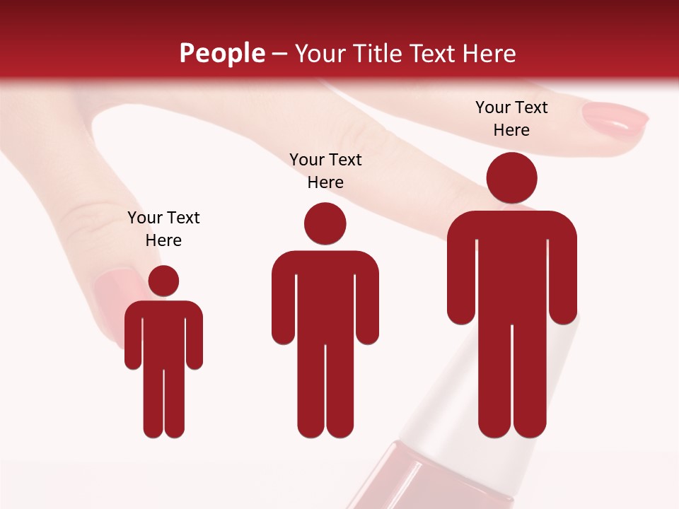 Luxury Purity Fingernail PowerPoint Template