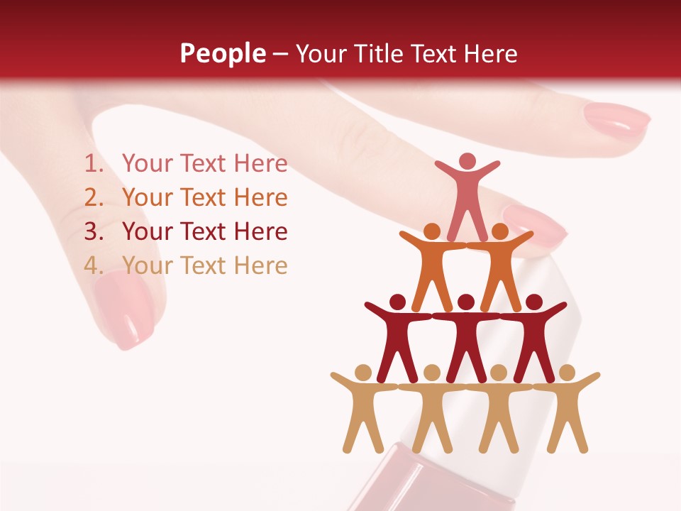 Luxury Purity Fingernail PowerPoint Template