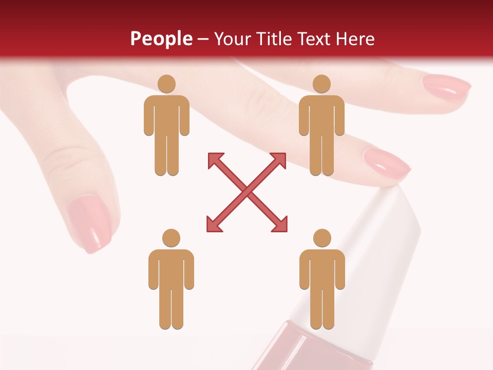 Luxury Purity Fingernail PowerPoint Template