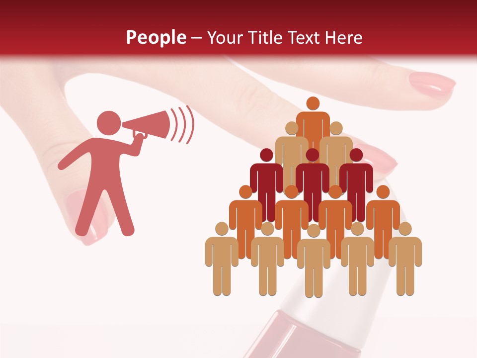 Luxury Purity Fingernail PowerPoint Template