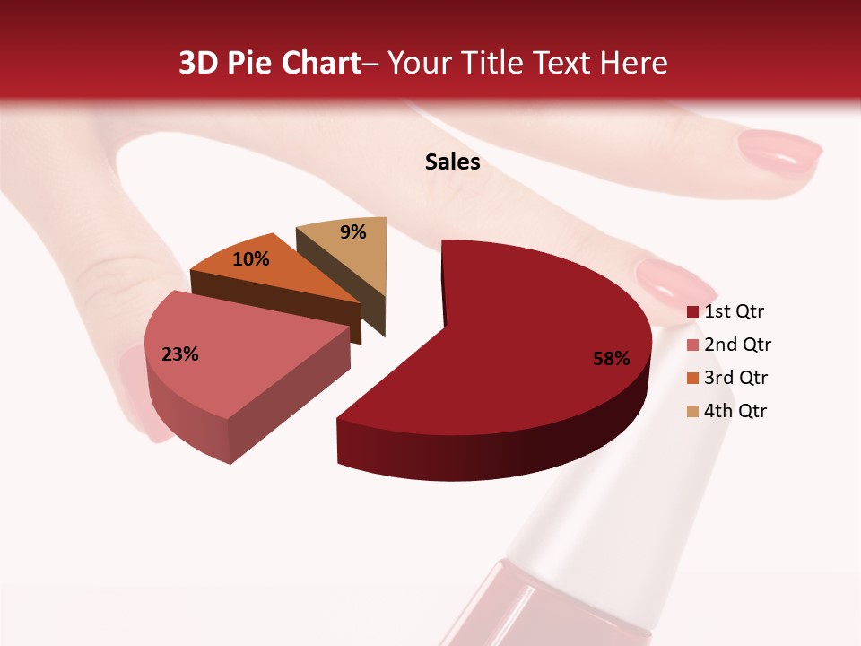 Luxury Purity Fingernail PowerPoint Template