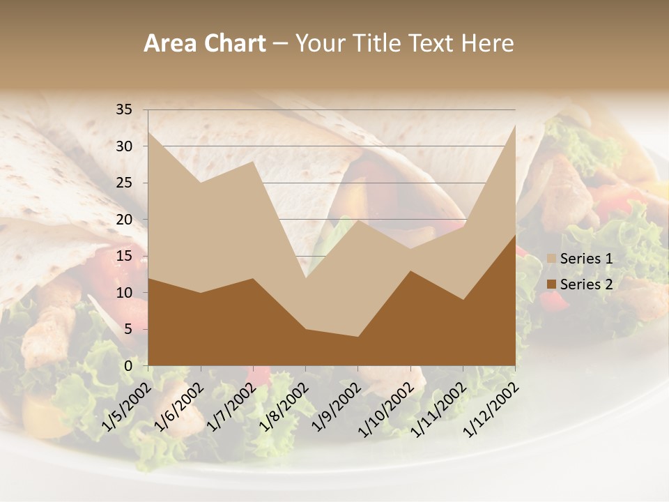 White Food Fast Food PowerPoint Template