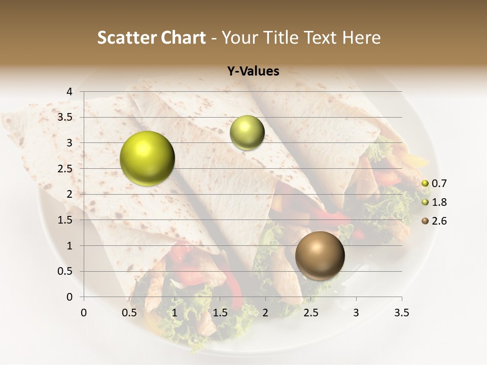 Salad Meat Kebob PowerPoint Template