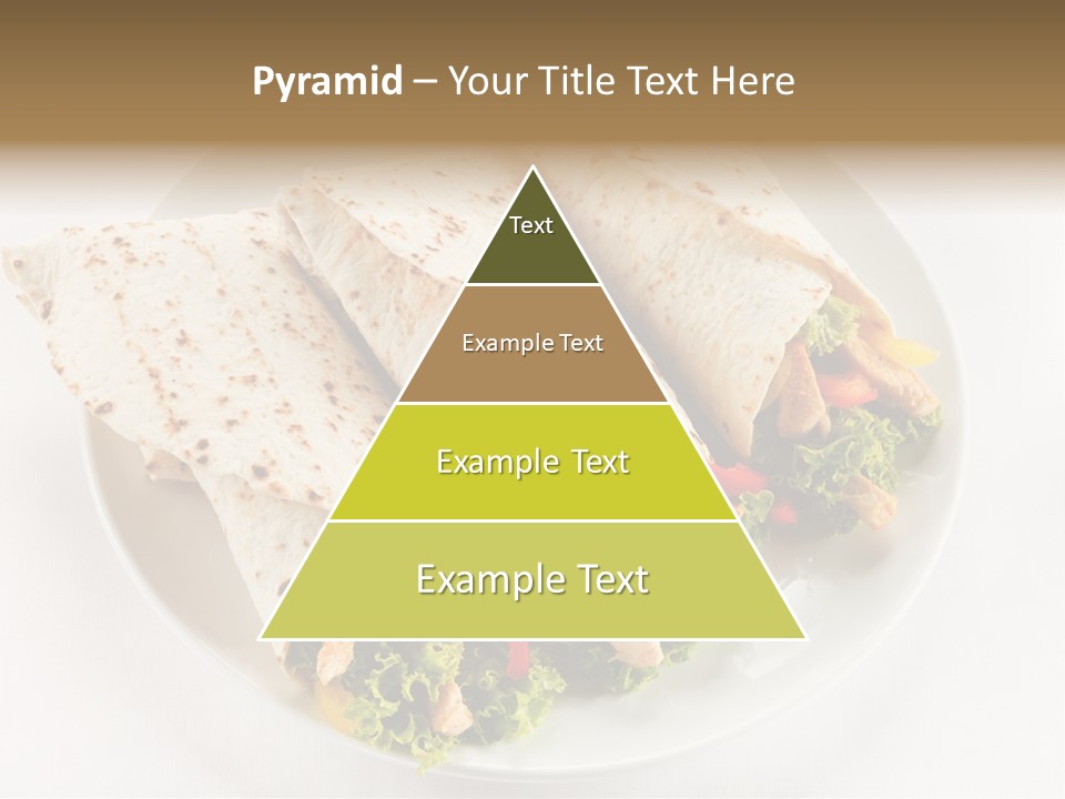 Salad Meat Kebob PowerPoint Template