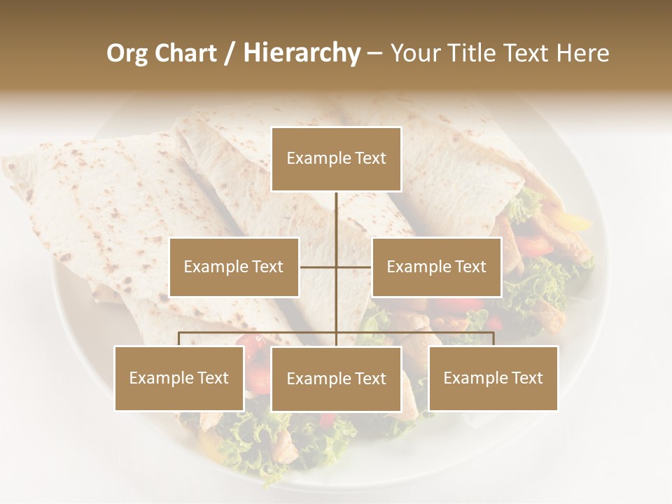 Salad Meat Kebob PowerPoint Template