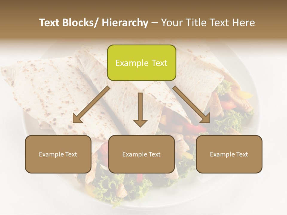 Salad Meat Kebob PowerPoint Template