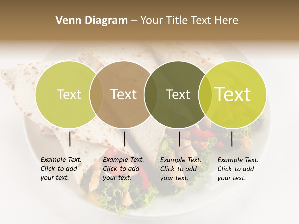 Salad Meat Kebob PowerPoint Template