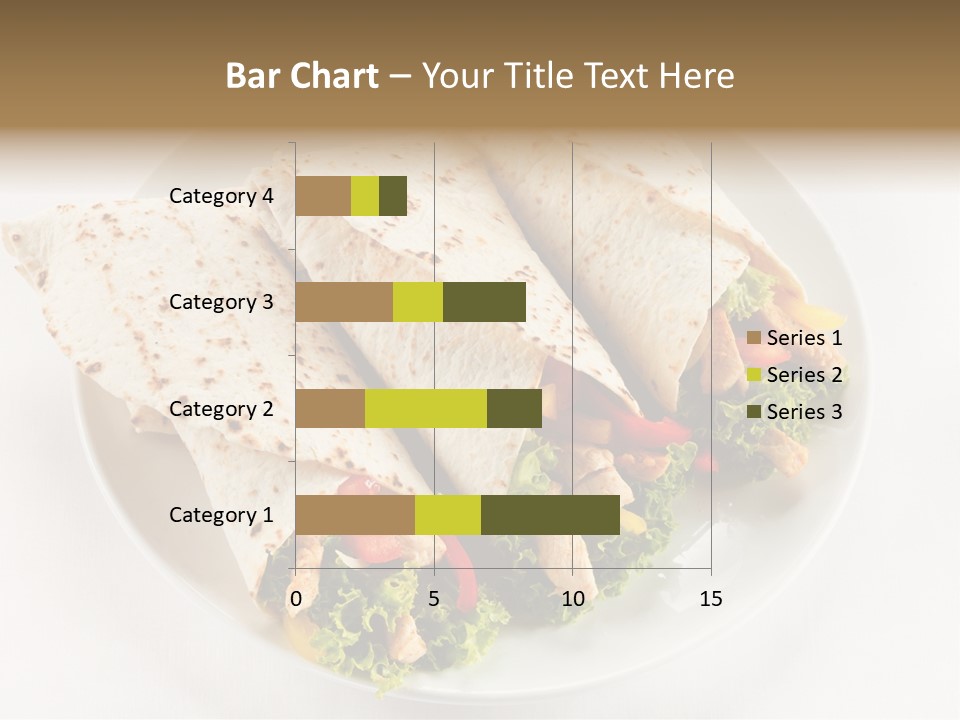 Salad Meat Kebob PowerPoint Template