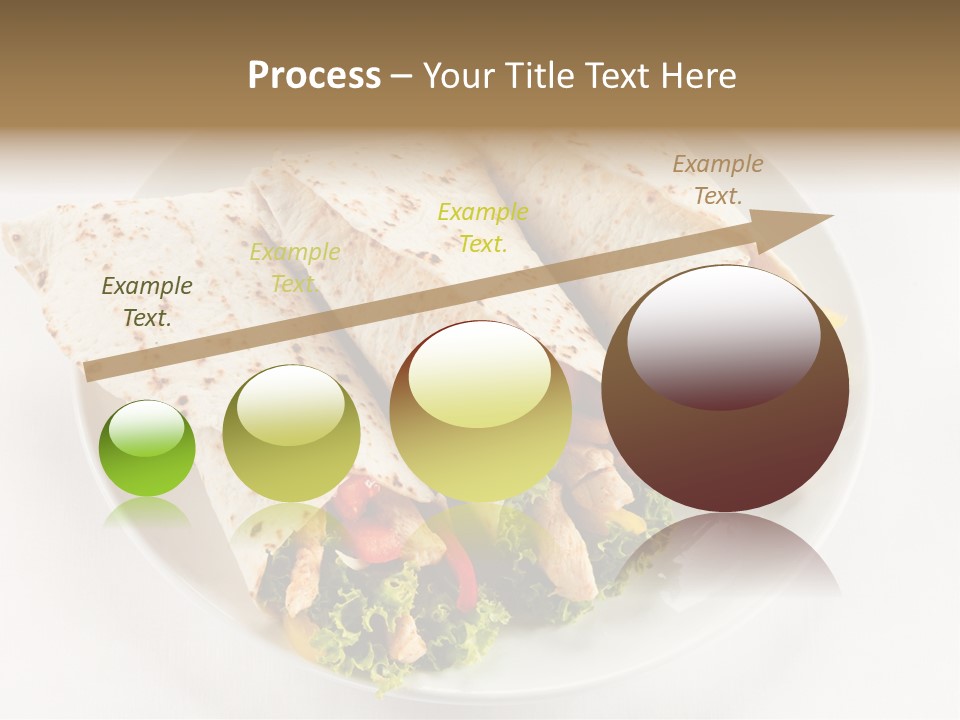 Salad Meat Kebob PowerPoint Template