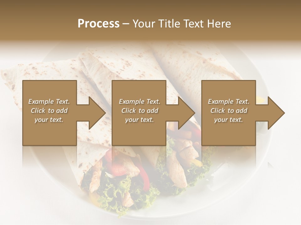 Salad Meat Kebob PowerPoint Template