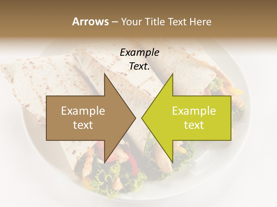 Salad Meat Kebob PowerPoint Template