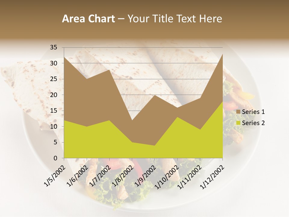 Salad Meat Kebob PowerPoint Template