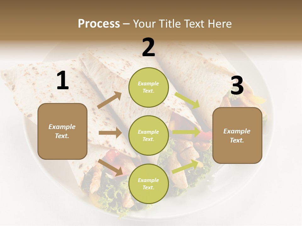 Salad Meat Kebob PowerPoint Template