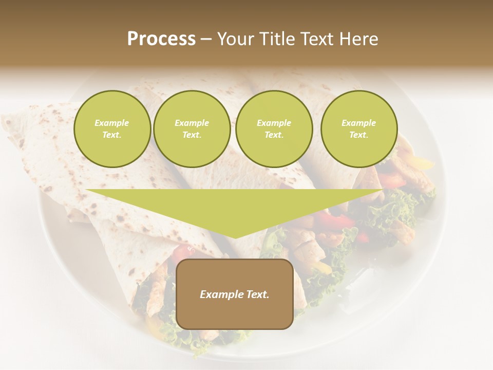 Salad Meat Kebob PowerPoint Template