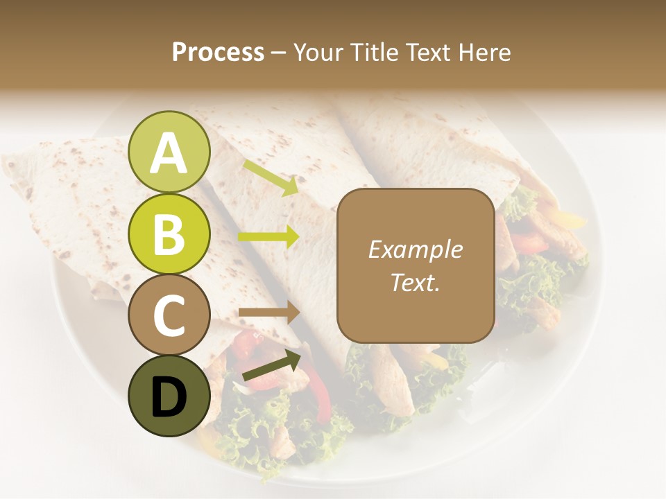 Salad Meat Kebob PowerPoint Template