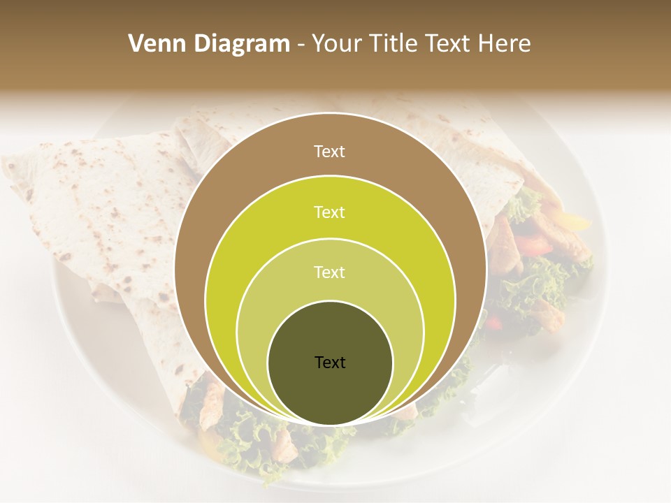 Salad Meat Kebob PowerPoint Template