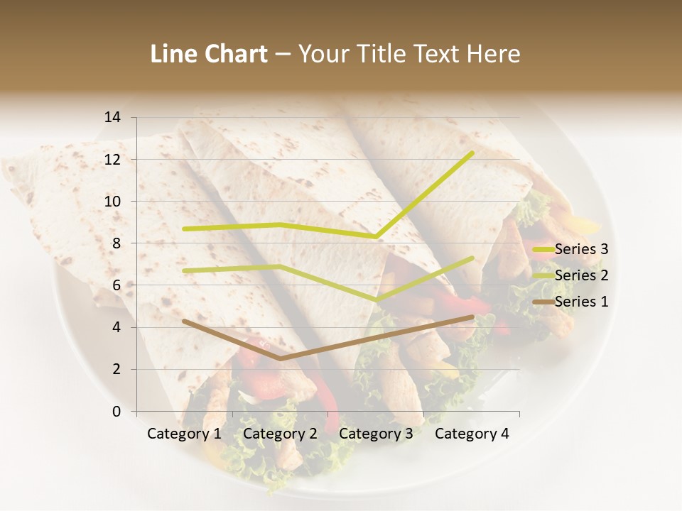 Salad Meat Kebob PowerPoint Template