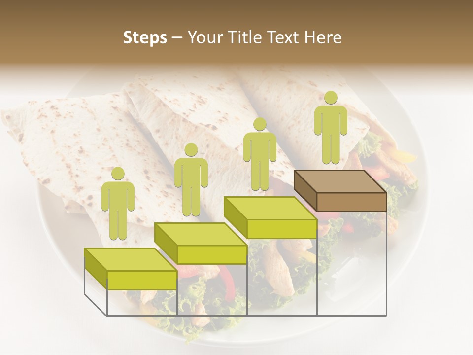 Salad Meat Kebob PowerPoint Template
