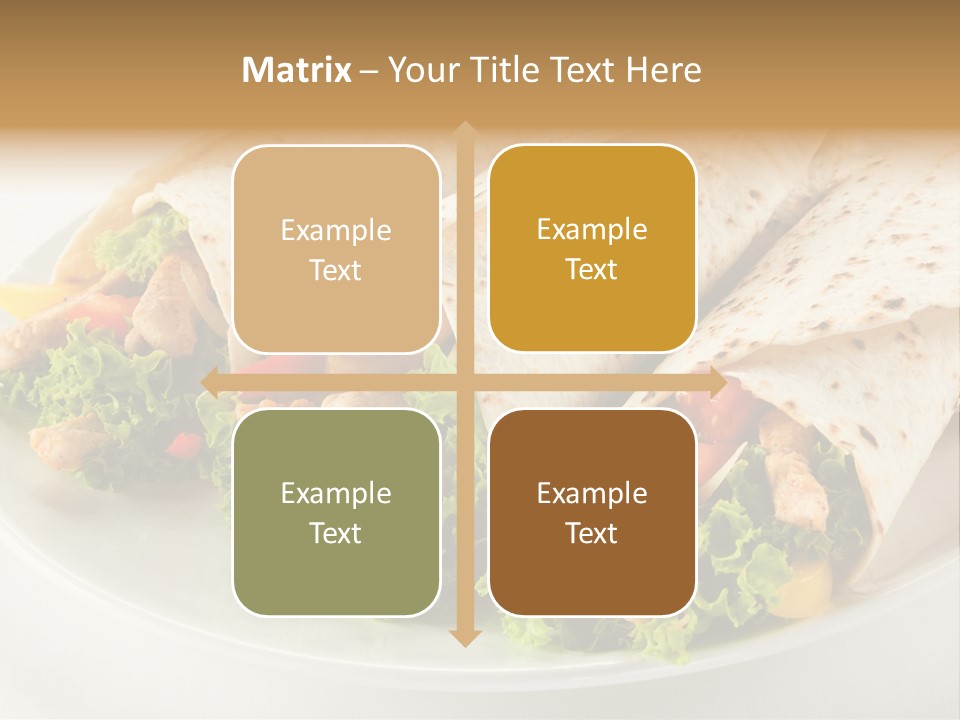 Eating Mexican Horizontal PowerPoint Template