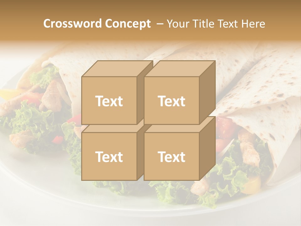 Eating Mexican Horizontal PowerPoint Template