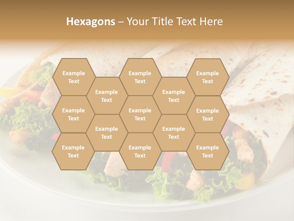 Eating Mexican Horizontal PowerPoint Template