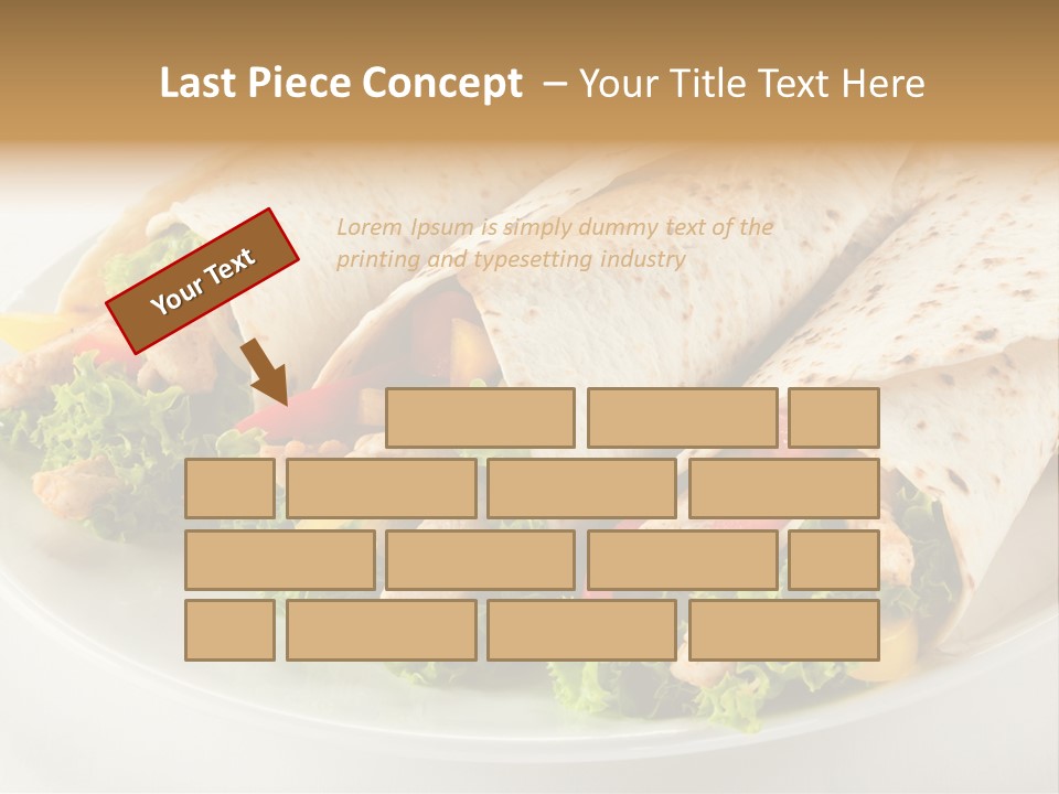 Eating Mexican Horizontal PowerPoint Template