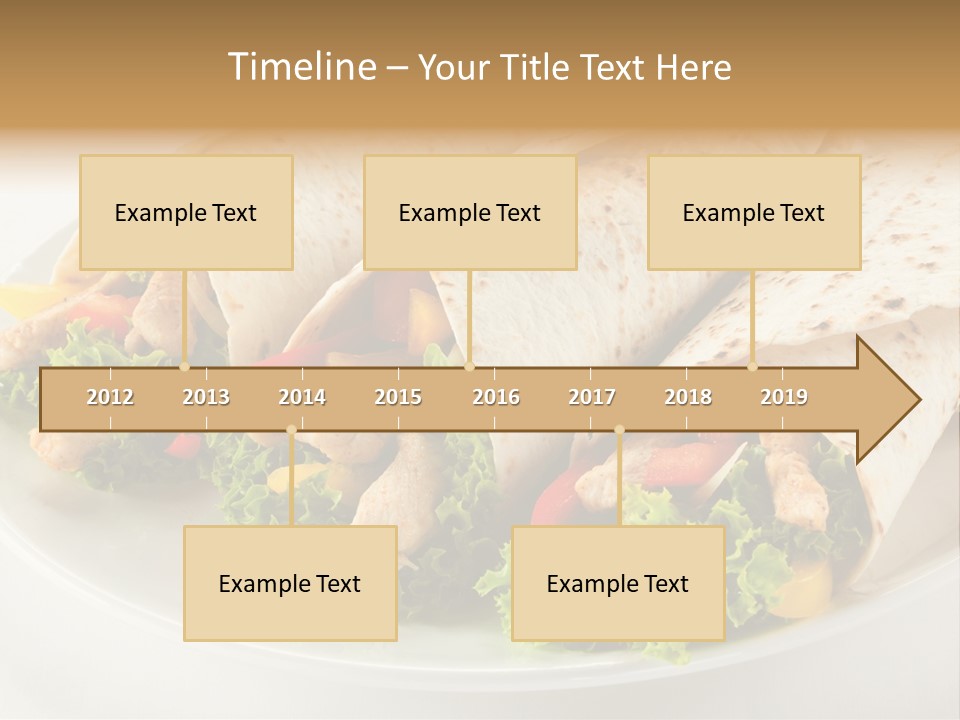 Eating Mexican Horizontal PowerPoint Template