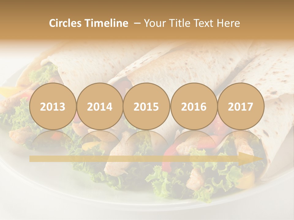 Eating Mexican Horizontal PowerPoint Template