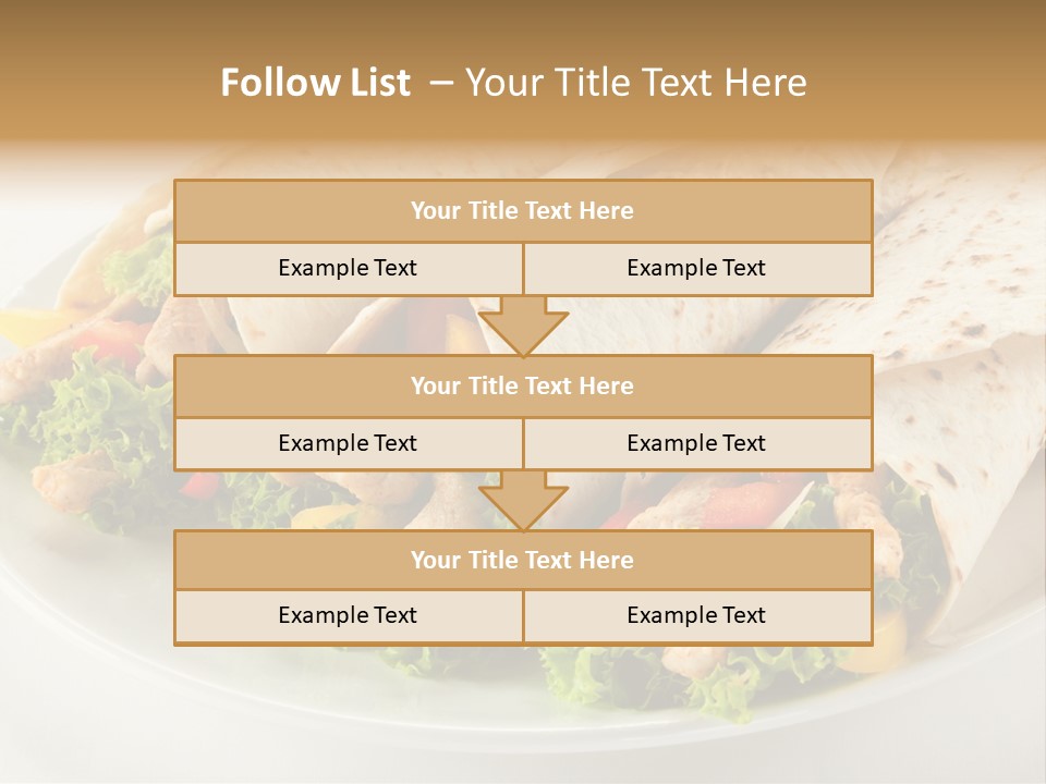 Eating Mexican Horizontal PowerPoint Template