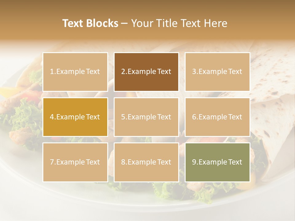 Eating Mexican Horizontal PowerPoint Template