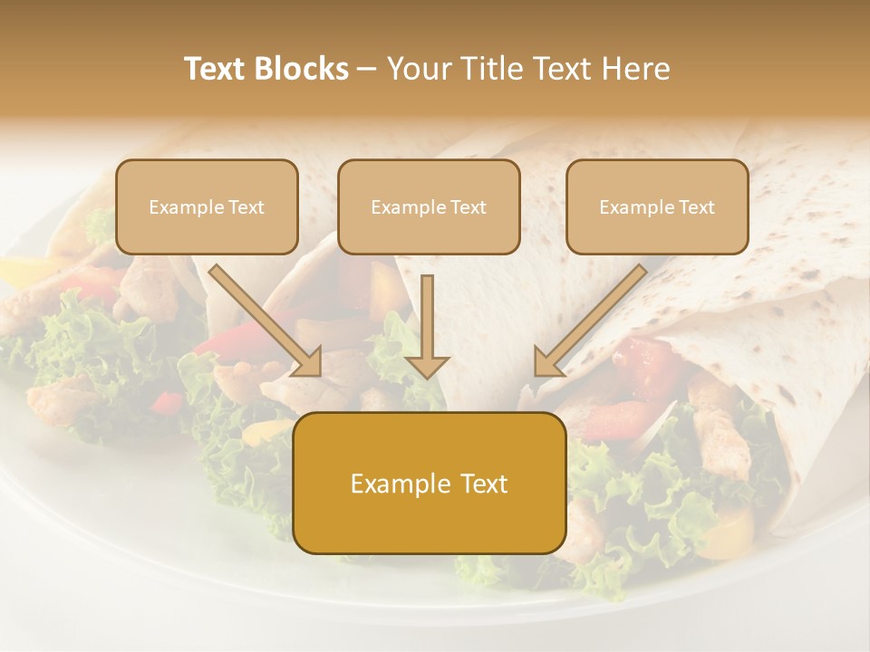Eating Mexican Horizontal PowerPoint Template