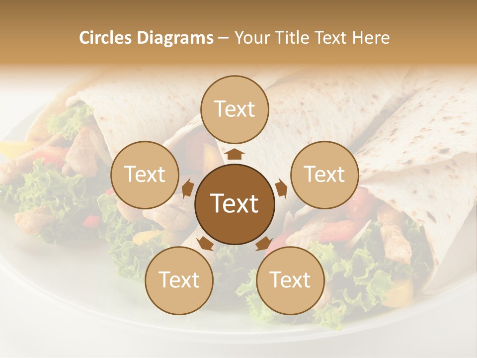 Eating Mexican Horizontal PowerPoint Template