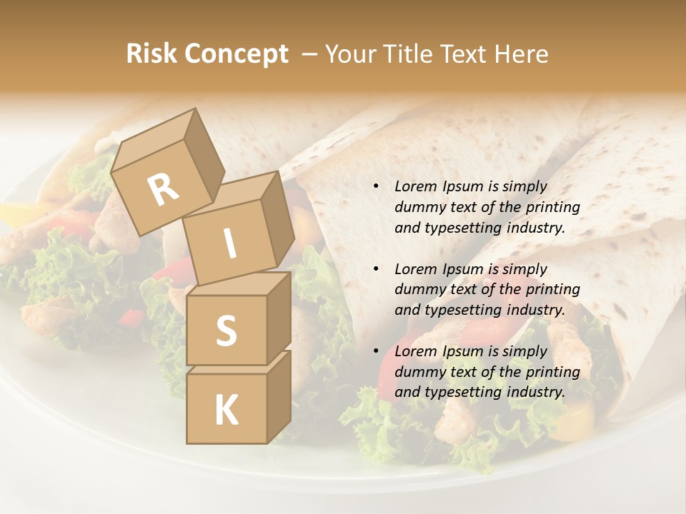 Eating Mexican Horizontal PowerPoint Template
