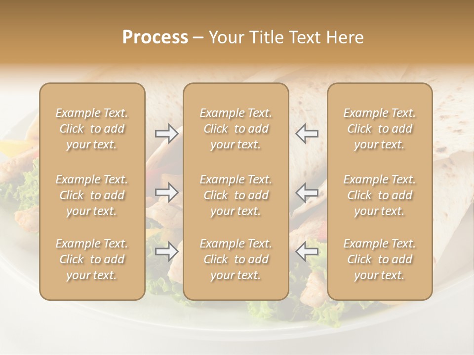 Eating Mexican Horizontal PowerPoint Template
