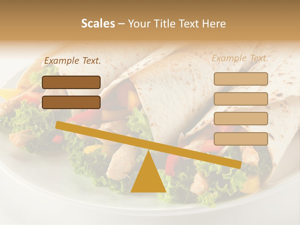 Eating Mexican Horizontal PowerPoint Template