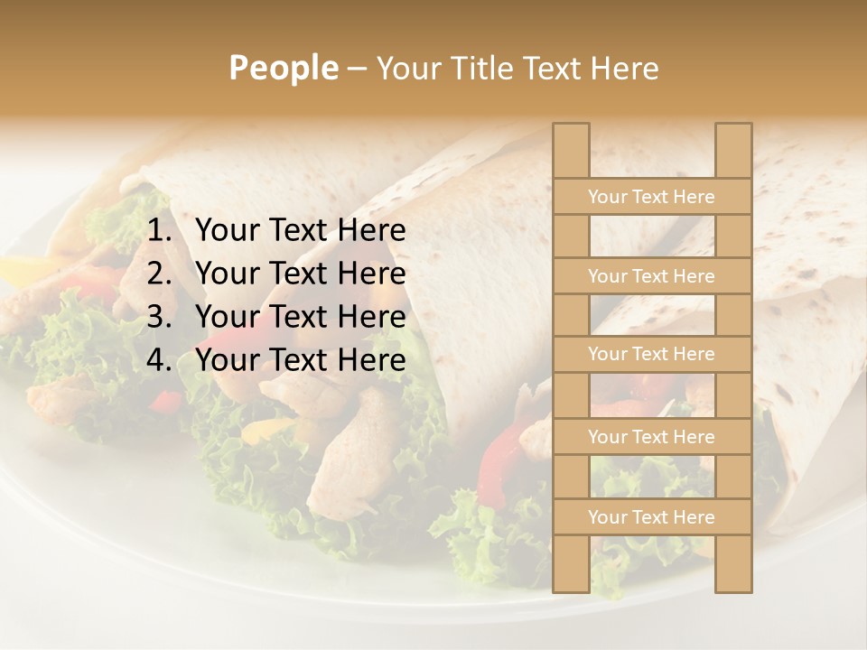 Eating Mexican Horizontal PowerPoint Template