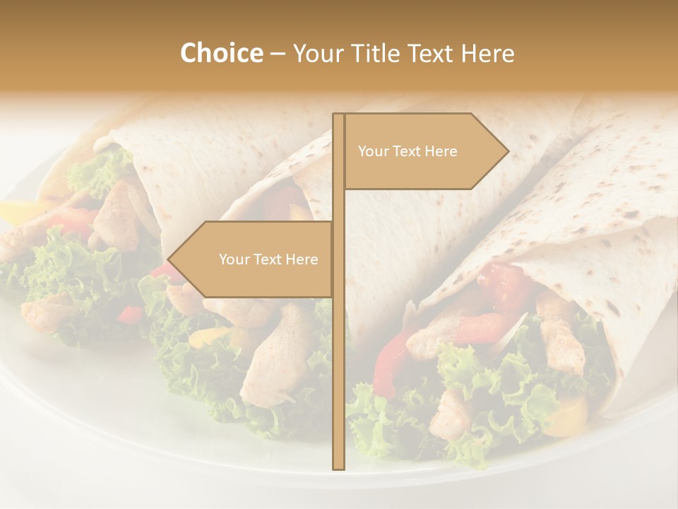 Eating Mexican Horizontal PowerPoint Template